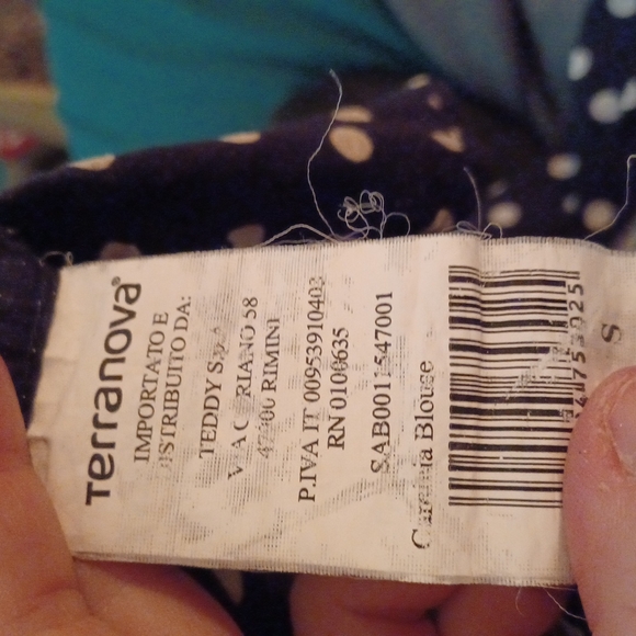 Vintage polka dot shirt, size small - Picture 4 of 5